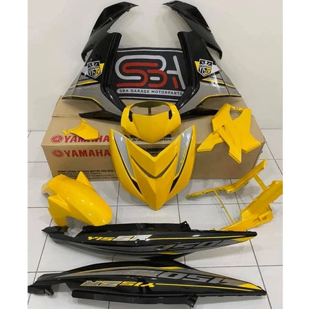 COVERSET BODYSET YAMAHA Y Y15 Y15ZR YSUKU V1 100% ORIGINAL HLY / EQUIPMENT MANUFACTRURER OEM SIAP TAMPAL STRIPE VELOZI