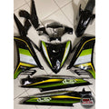 COVERSET HONG LEONG YAMAHA HLY VELOZI M SEKI LC LC135 V2 V3 V4 V5 V6 V7 HITAM PURBA HIJAU STRIPE SIAP TAMPAL