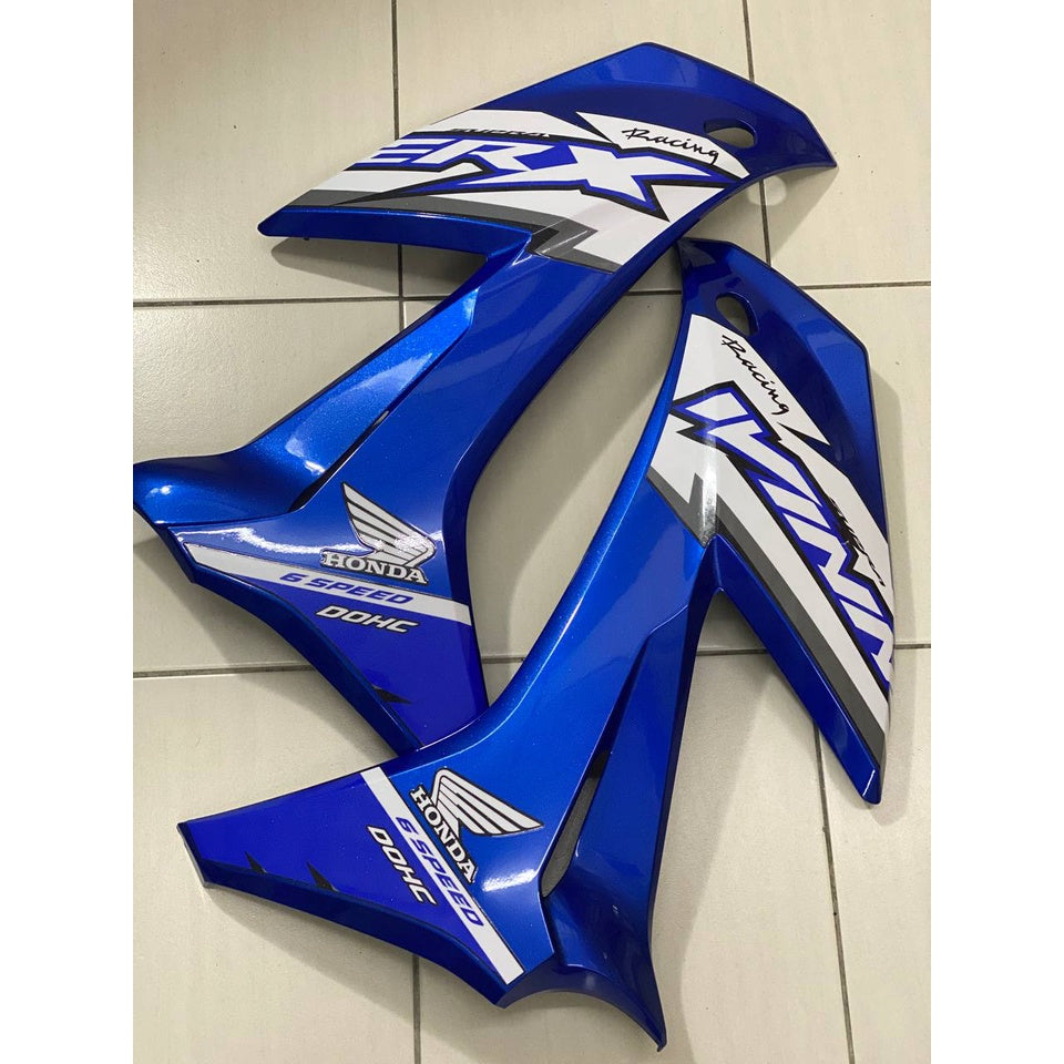 HONDA RSX RS-X 150 RSX150 COVERSET DOCTOR WINNER X BLUE 018 COLOR SIAP TANAM CLEAR FIT DENGAN BODY