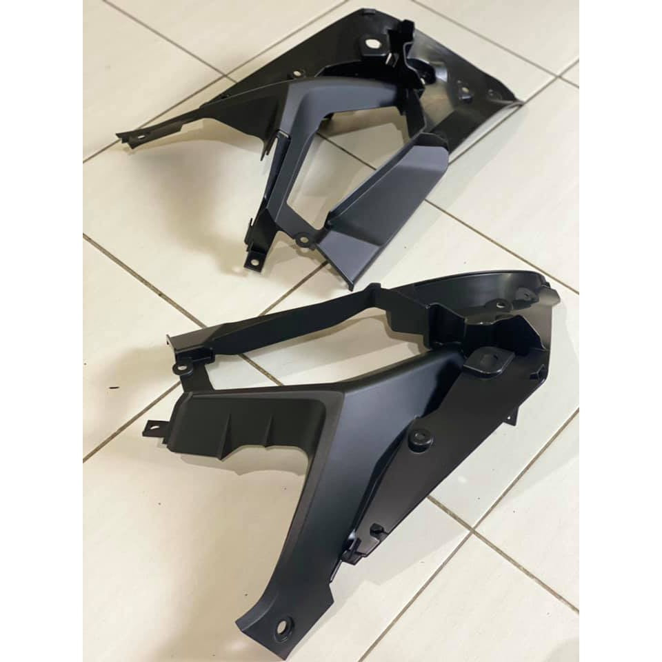 INNER MOTOR SET HONDA RS150 V2 COMPLETE SET 19 PCS COVER INNER COVER HITAM MATE READY STOCK 100% ORIGINAL HONDA