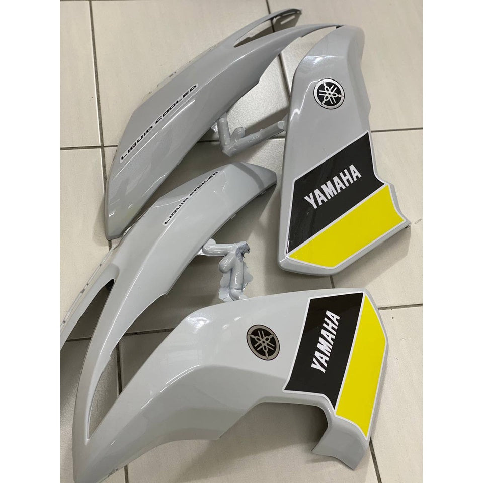COVERSET NVX 155 V1 YELLOW KUNING ANNIVERSARY 60TH ORIGINAL EQUIPMENT MANUFACTURED OEM SIAP TANAM