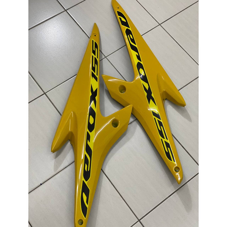 COVERSET NVX 155 V1 YELLOW KUNING ANNIVERSARY 60TH ORIGINAL EQUIPMENT MANUFACTURED OEM SIAP TANAM