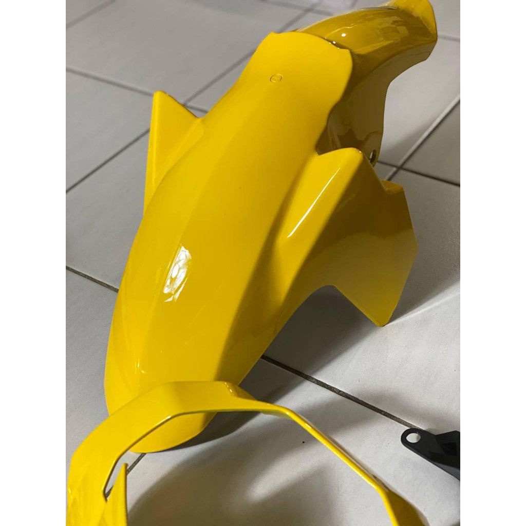 COVER SET Y15ZR V1 V2 YELLOW FULL FIRST EDITION PREMIUM COVERSET BODYSET Y15ZR Y15 YSUKU NEW ORIGINAL VELOZI SIAP TAMPAL