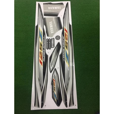 STICKER STRIPE BODY SET / COVERSET 125Z MORITAKA HITAM ROBOT Z ORIGINAL YAMAHA