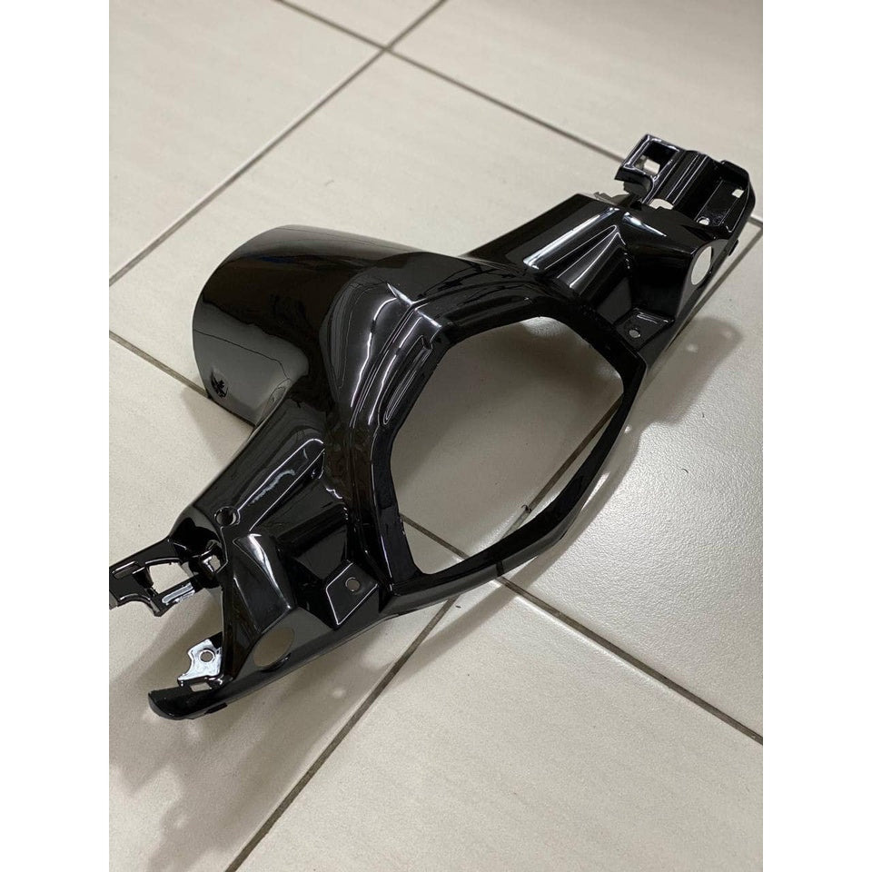 COVERSET LC LC135 V1 THAI DESIGN SPARK BLACK HITAM 2022 YAMAHA OEM ORIGINAL EQUIPMENT STRIPE TANAM CLEAR 2K