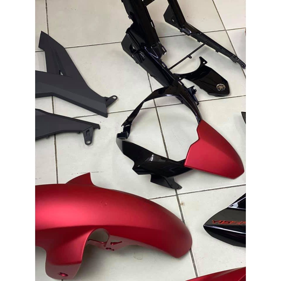 COVER SET BODYSET YAMAHA Y Y15 Y15ZR V2 BLAZING RED FIRST EDITION 2020 - SET ORIGINAL HONG LEONG YAMAHA