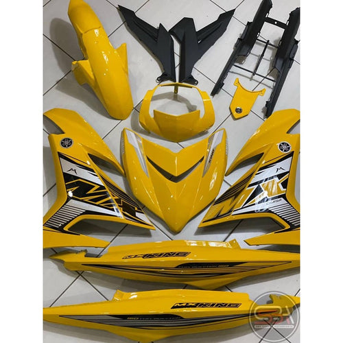 Y15ZR V1 V2 MX KING SUNNY YELLOW COVER SET PREMIUM EDITION YSUKU Y15ZR BODYSET NEW ORIGINAL VELOZI