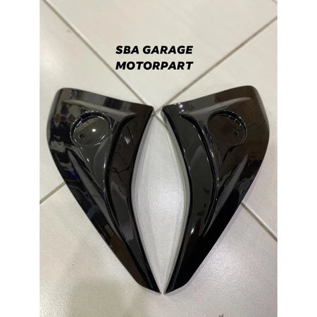 COVER CAP OEM EMBLEM SILVER/GOLD LC135 LC V6 V5 V4 V3 V2 AIR SCOOP LEG SHIELD – 5 COLOUR AVAILABLE – OEM SET