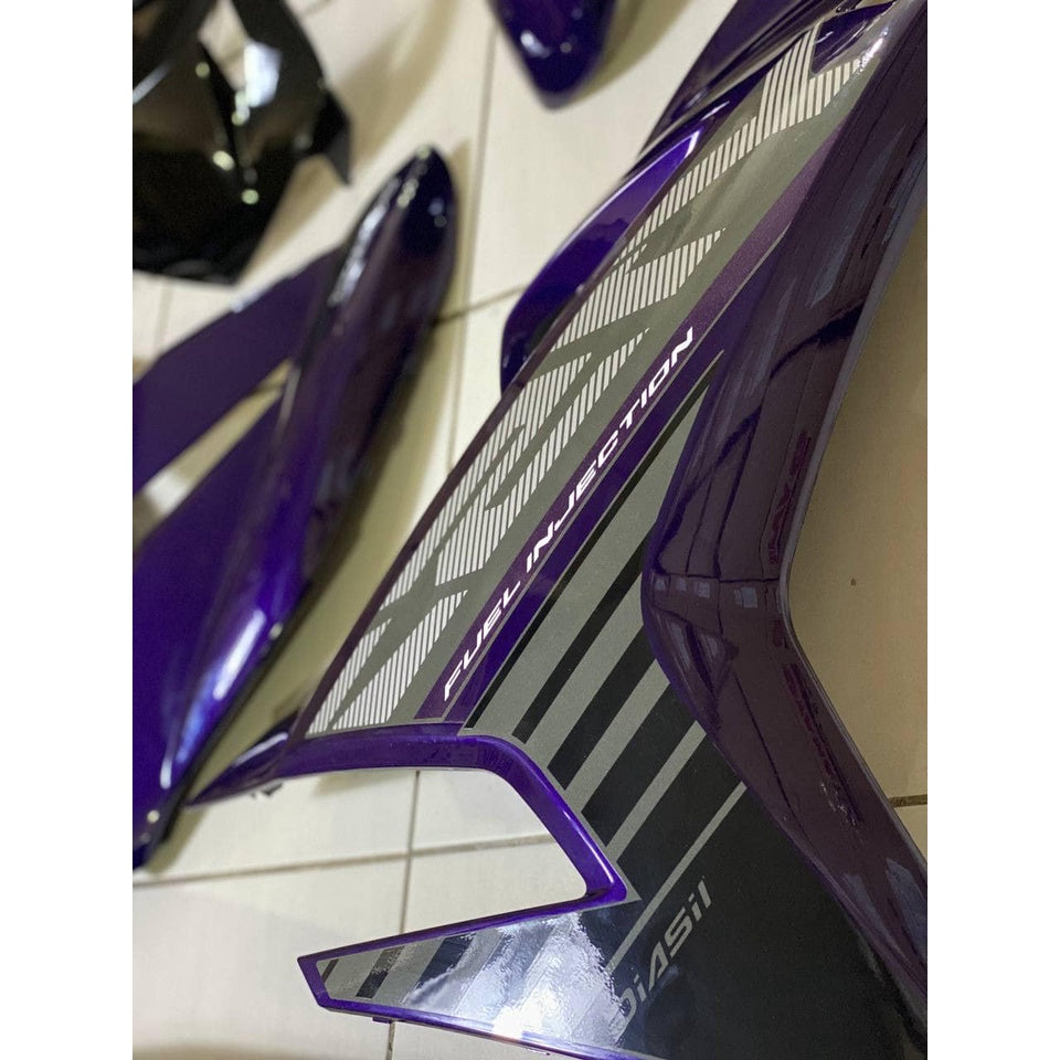 COVER SET Y15ZR V1 V2 PURPLE FULL FIRST EDITION COVERSET BODYSET Y15ZR Y15 YSUKU VELOZI SIAP TAMPAL