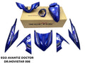 COVERSET BODYSET EGO AVANTIZ YAMAHA STICKER SIAP TANAM DPBMC MOVISTAR M PUTIH 006 DOCTOR FULLSET NEW