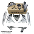 COVERSET YAMAHA ORIGINAL SIAP TANAM LC 135 LC135 V6 V7 MX WHITE 061 DOCTOR SIAP TANAM