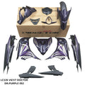 COVERSET YAMAHA ORIGINAL SIAP TANAM LC 135 LC135 V6 V7 PURPLE 052 DOCTOR SIAP TANAM