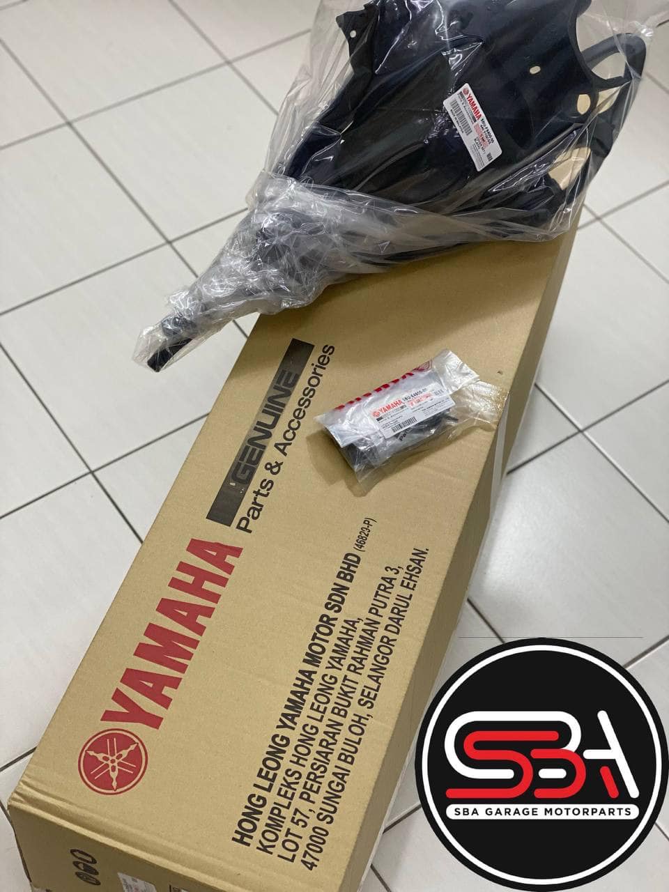 COVERSET BODYSET YAMAHA 125z / 125zr BIRU GP – ORIGINAL HLY HONG LEONG YAMAHA FREE EMBLEM TIMBUL STRIPE SIAP TAMPAL