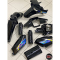 COVERSET BODYSET EX5 DREAM HONDA COVERSET CHROME BLACK SKYBLUE LIMITED EDITION COMPLETE ORIGINAL MADE IN MALAYSIA