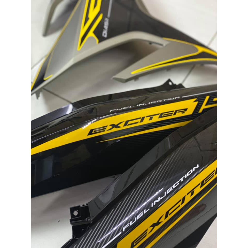 COVERSET BODYSET YAMAHA Y Y15 Y15ZR V2 DARK GREY EXCITER RC YELLOW 2020 – SET ORIGIAL HONG LEONG YAMAHA