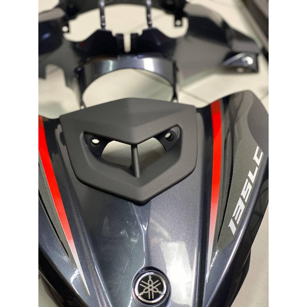 COVERSET YAMAHA ORIGINAL SIAP TAMPAL LC V6 GREY MERAH SE LIMITED EDITION – FREE EMBLEM TIMBUL ORIGINAL  HONG LEONG 100%