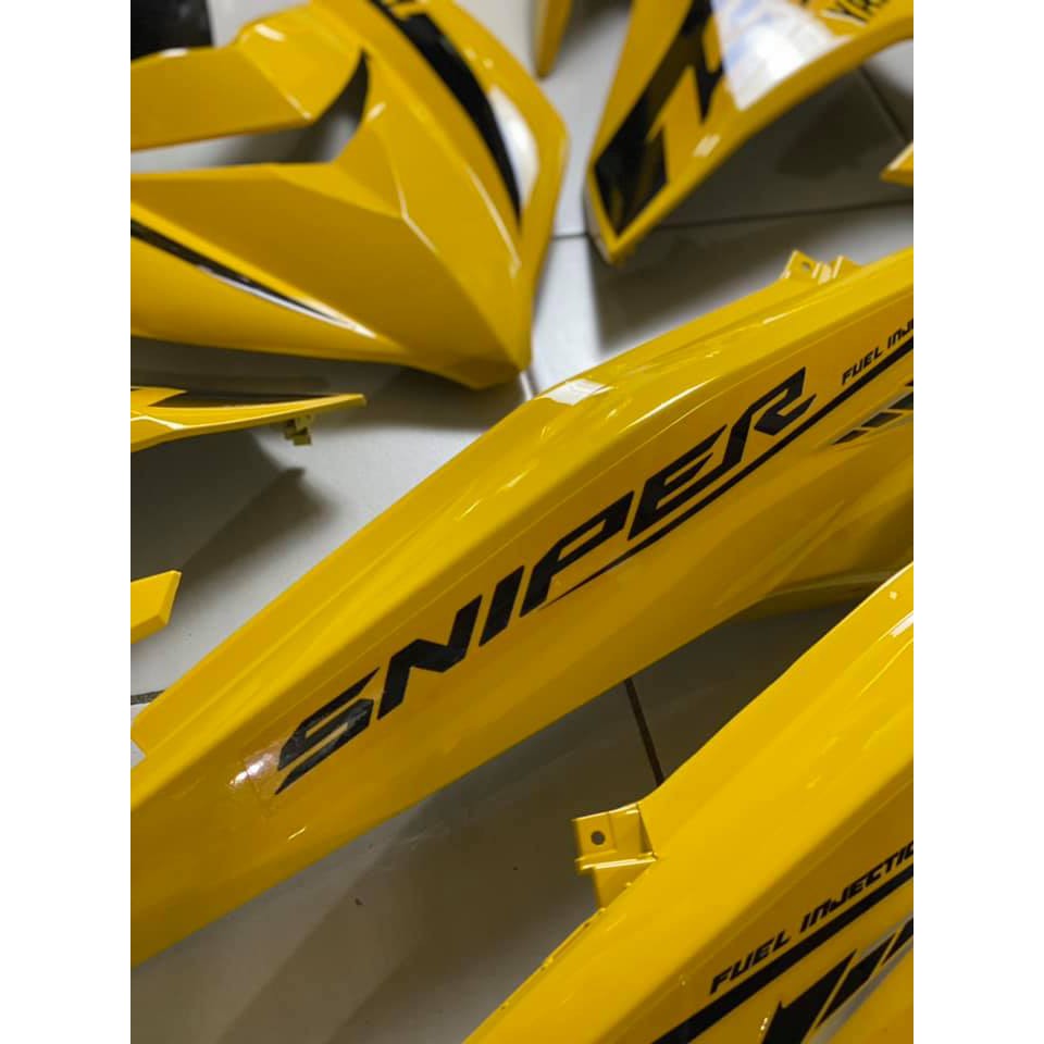 COVERSET Y15ZR EXCITER SNIPER SUNNY GP YELLOW 2021 PREMIUM EDITION BODYSET Y15ZR Y15 YSUKU V1 V2 ORIGINAL VELOZI S6