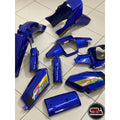 COVERSET BODYSET EX5 DREAM HONDA BIRU CHROME YELLOW BLUE LIMITED EDITION COMPLETE ORIGINAL MADE IN MALAYSIA