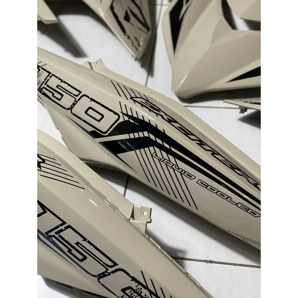 COVER SET Y15ZR V1 V2 MOCHA WHITE EXCITER THAI 2021 COVERSET PREMIUM EDITION BODYSET Y15ZR Y15 YSUKU NEW ORIGINAL VELOZI