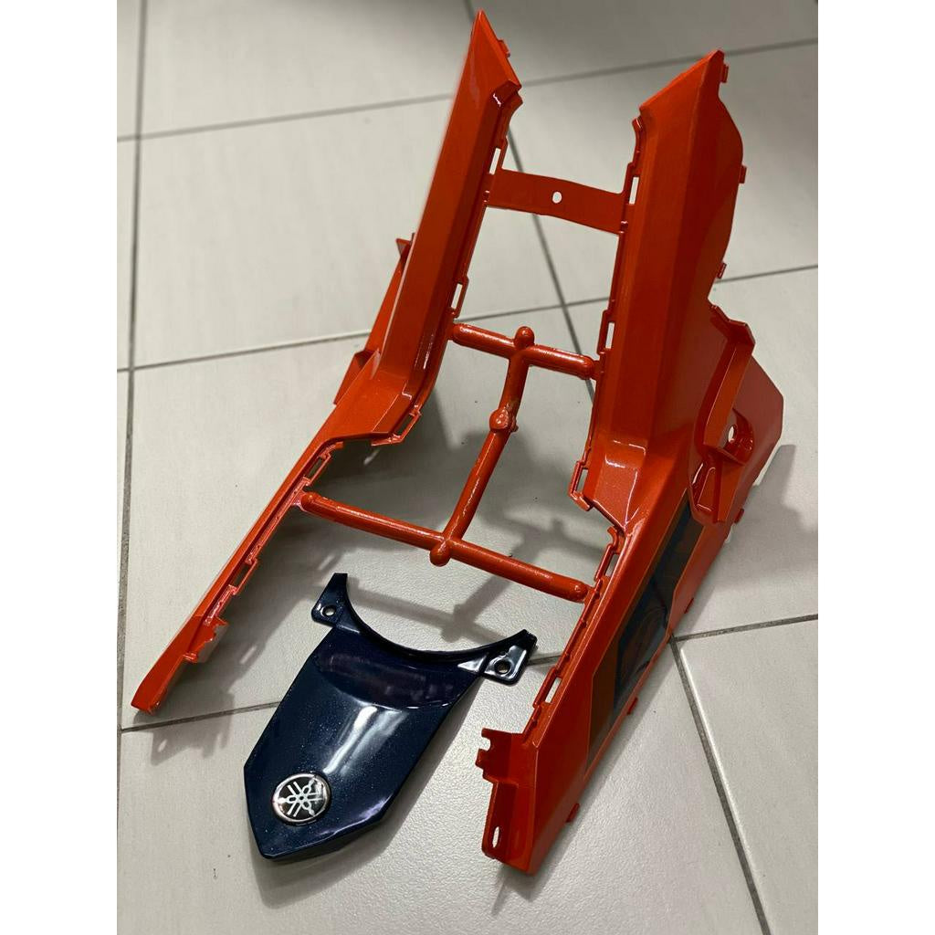 COVERSET BODYSET ORIGINAL DOCTOR TANAM KILAT SET Y15 Y15ZR YSUKU V2 ORANGE VOM 2023 DESIGN STANDARD SIAP TANAM