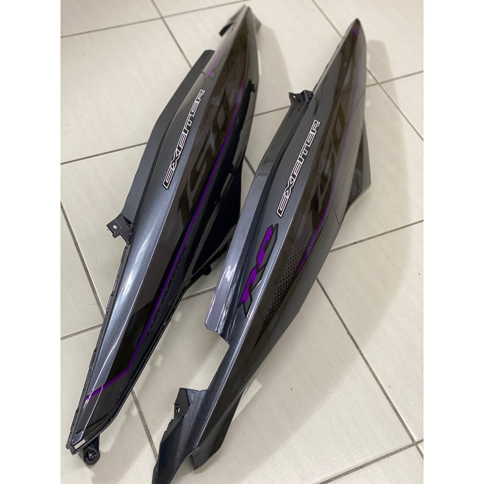 COVERSET YAMAHA Y15 YSUKU Y15ZR V1 V2 PURPLE GREY EXCITER RC SIAP TANAM CLEAR ORIGINAL VELOZI RC-2