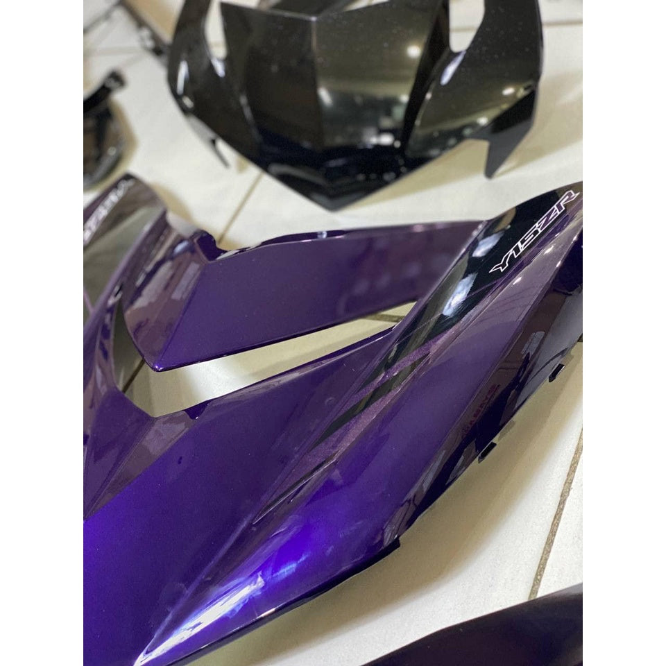 COVER SET Y15ZR V1 V2 PURPLE FULL FIRST EDITION COVERSET BODYSET Y15ZR Y15 YSUKU VELOZI SIAP TAMPAL