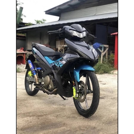 YAMAHA BODYSET Y15 YSUKU Y15ZR V1 V2 EXCITER 2021 SPECIAL EDITION GREY STRIPE TANAM CLEAR OEM VELOZI COVERSET