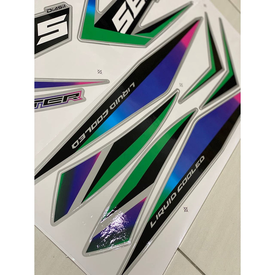 STICKER BODYSET / STRIPE COVERSET LC V2 V3 V4 ANNIVERSARY MORITAKA YAMAHA ORIGINAL