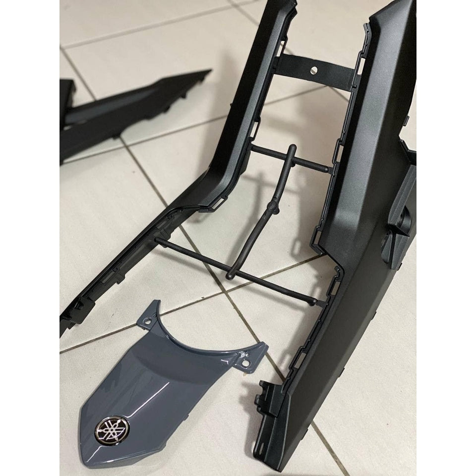 COVER SET MOVISTAR M HITAM KHAKIS GREY TANAM COVERSET PREMIUM EDITION BODYSET Y15ZR Y15 YSUKU V1 V2 NEW ORIGINAL VELOZI