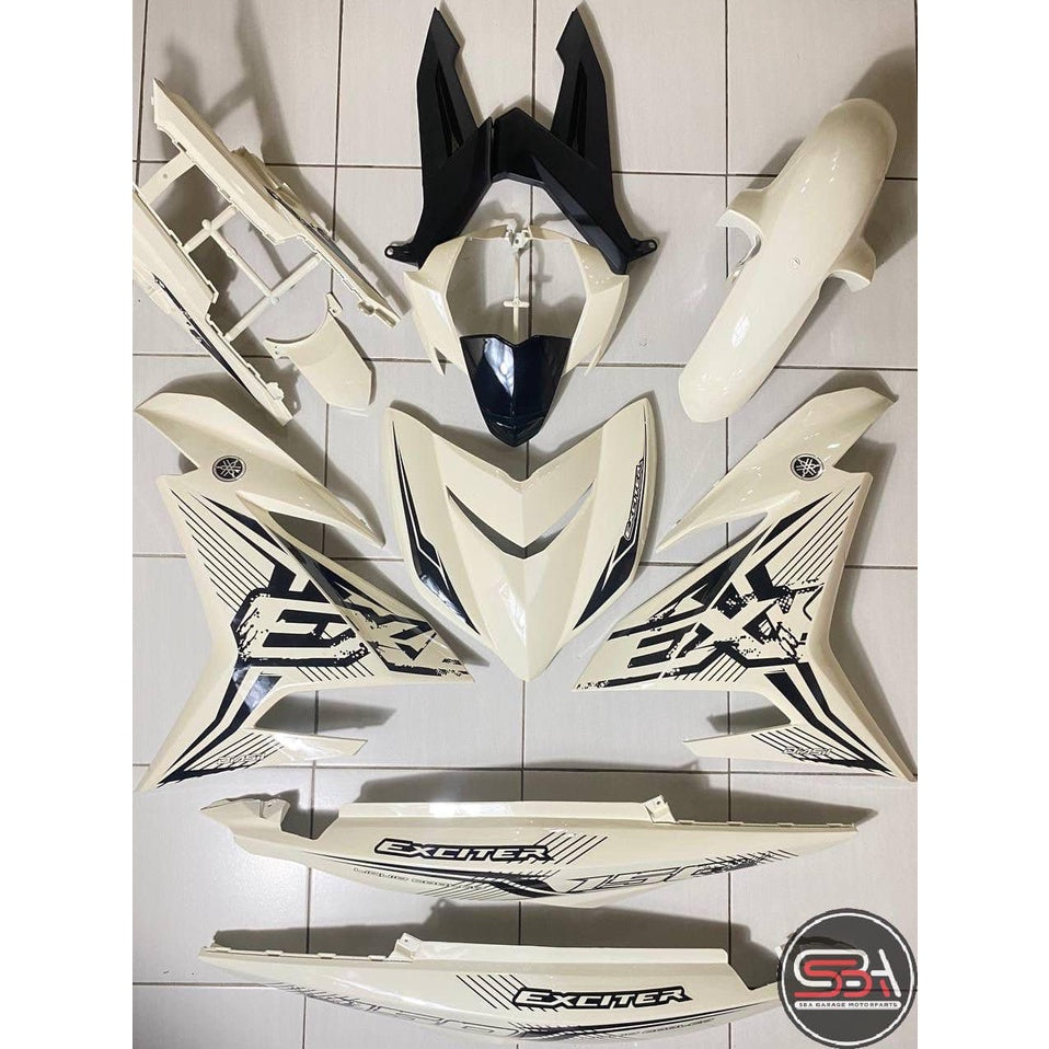 COVERSET BODYSET YAMAHA Y15 Y15ZR YSUKU V1 V2 CREAMY EXCITER THAI ORIGINAL EQUIPMENT MANUFACTURER OEM SET READY STOCK