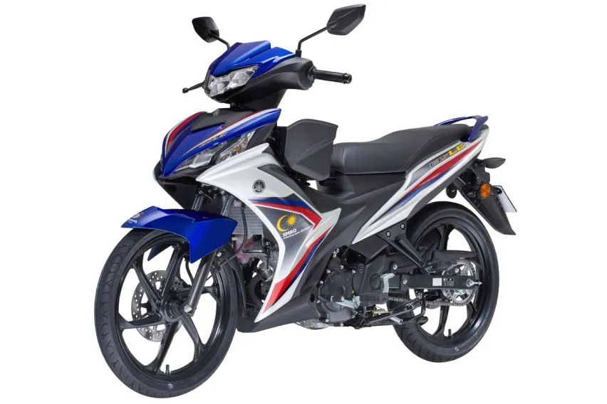 COVERSET BODYSET LC135 LC V8 5 MILLIONTH ROLL OUT 5MRO BLUE BIRU FUEL INJECTION FI YAMAHA SIAP TANAM VELOZI DOCTOR HLY