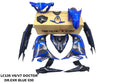 COVERSET BODYSET YAMAHA LC LC135 V6 V7 DR EXCITER BLUE BIRU EXR STRIPE TANAM CODE 030 DOCTOR EDITION OEM