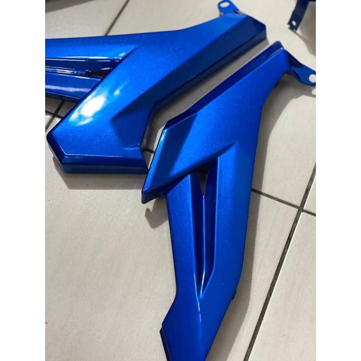 COVER SET Y15 Y15ZR V1 V2 BIRU SILVER VPBC5 S3 2017 COVERSET BODYSET Y15ZR Y15 YSUKU VELOZI SIAP TAMPAL WS6