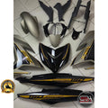 COVERSET BODYSET YAMAHA Y Y15 Y15ZR V2 DARK GREY EXCITER RC YELLOW 2020 – SET ORIGIAL HONG LEONG YAMAHA