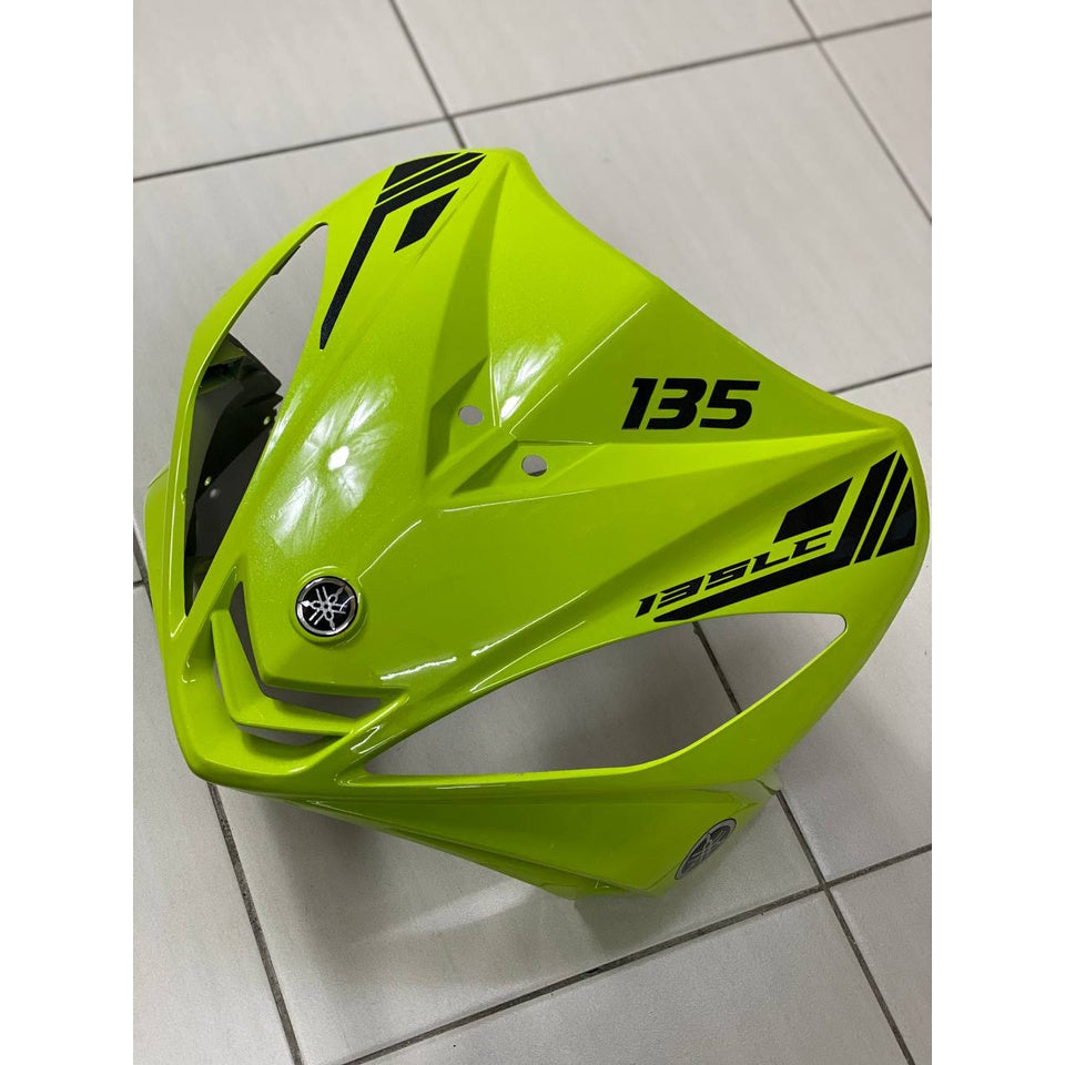 COVERSET BODYSET LC LC135 OEM V1 V2 V3 V4 V5 V6 V7 LUMINOUS GREEN STRIPE TANAM OEM - Original Equipment Manufacturer