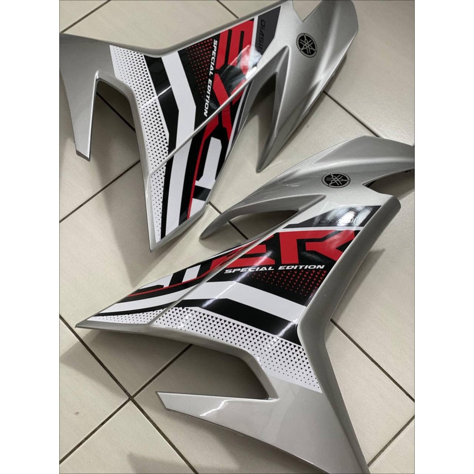 COVERSET YAMAHA Y15 Y15ZR YSUKU V1 V2 EXCITER SILVER DUST GLOSS KILAT 2021 VELOZI SPECIAL EDITION STRIPE TANAM CLEAR 2K