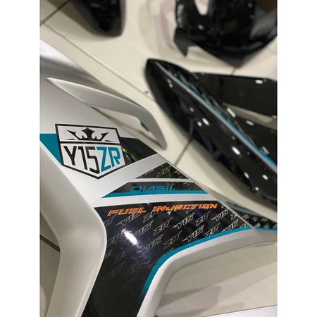 COVERSET BODYSET YAMAHA Y Y15 Y15ZR YSUKU V1 100% ORIGINAL HLY / EQUIPMENT MANUFACTRURER OEM SIAP TAMPAL STRIPE VELOZI
