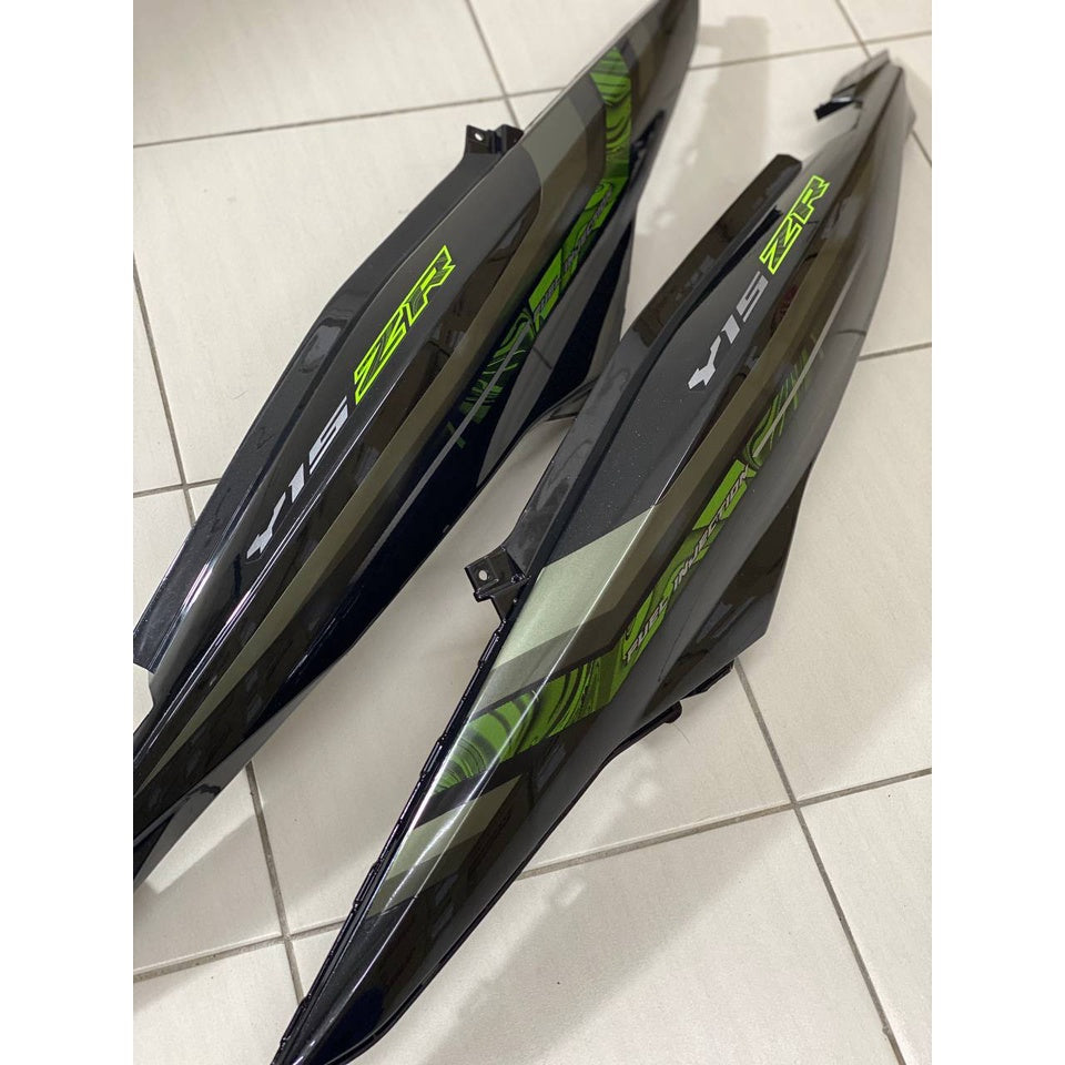 COVERSET Y15ZR V1 V2 DNLGM1 ARMY GREEN ( LUMUT ) TAMPAL KILANG ORI COLOR PREMIUM BODYSET Y15ZR Y15 YSUKU VELOZI WS15