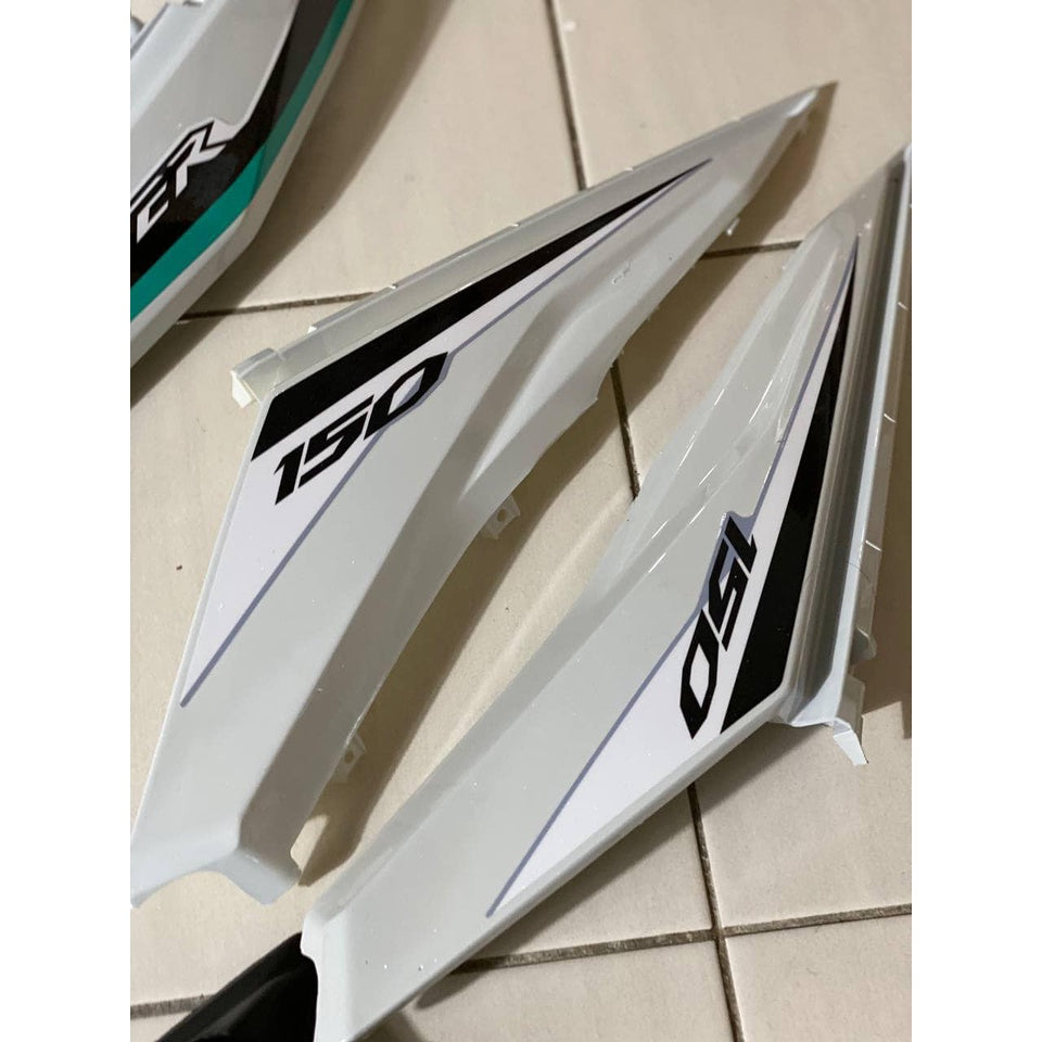 COVERSET BODYSET HONDA RS150 V2 WINNER AMG WHITE PETRONAS 2V 2020 ORIGINAL EQUIPMENT MANUFACTURER OEM SIAP TANAM
