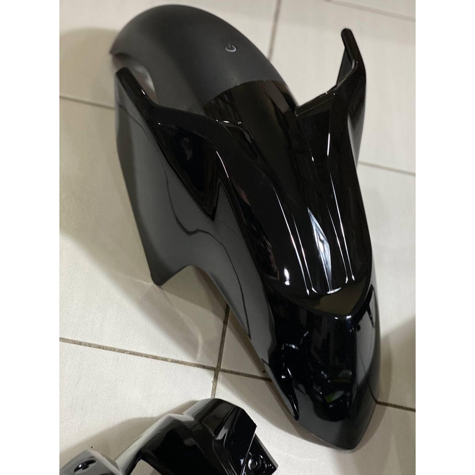 COVERSET HONG LEONG YAMAHA HLY VELOZI M SEKI LC LC135 V2 V3 V4 V5 V6 V7 HITAM PURBA HIJAU STRIPE SIAP TAMPAL