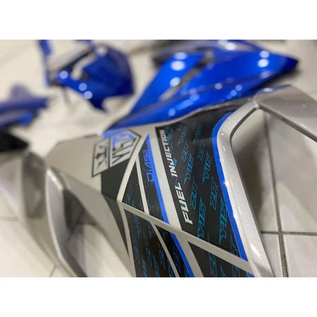 COVERSET BODYSET YAMAHA Y Y15 Y15ZR YSUKU V1 100% ORIGINAL HLY / EQUIPMENT MANUFACTRURER OEM SIAP TAMPAL STRIPE VELOZI