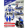 COVER SET Y15ZR V1 V2 DPBMC S3 EXCITER GP BIRU TANAM COVERSET PREMIUM EDITION BODYSET 2015 2016 ORIGINAL VELOZI