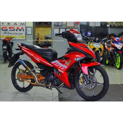 COVER SET Y15ZR V2 SNIPER RED SUN MATELIC COVERSET PREMIUM EDITION BODYSET Y15ZR Y15 YSUKU  V2 NEW ORIGINAL VELOZI S3