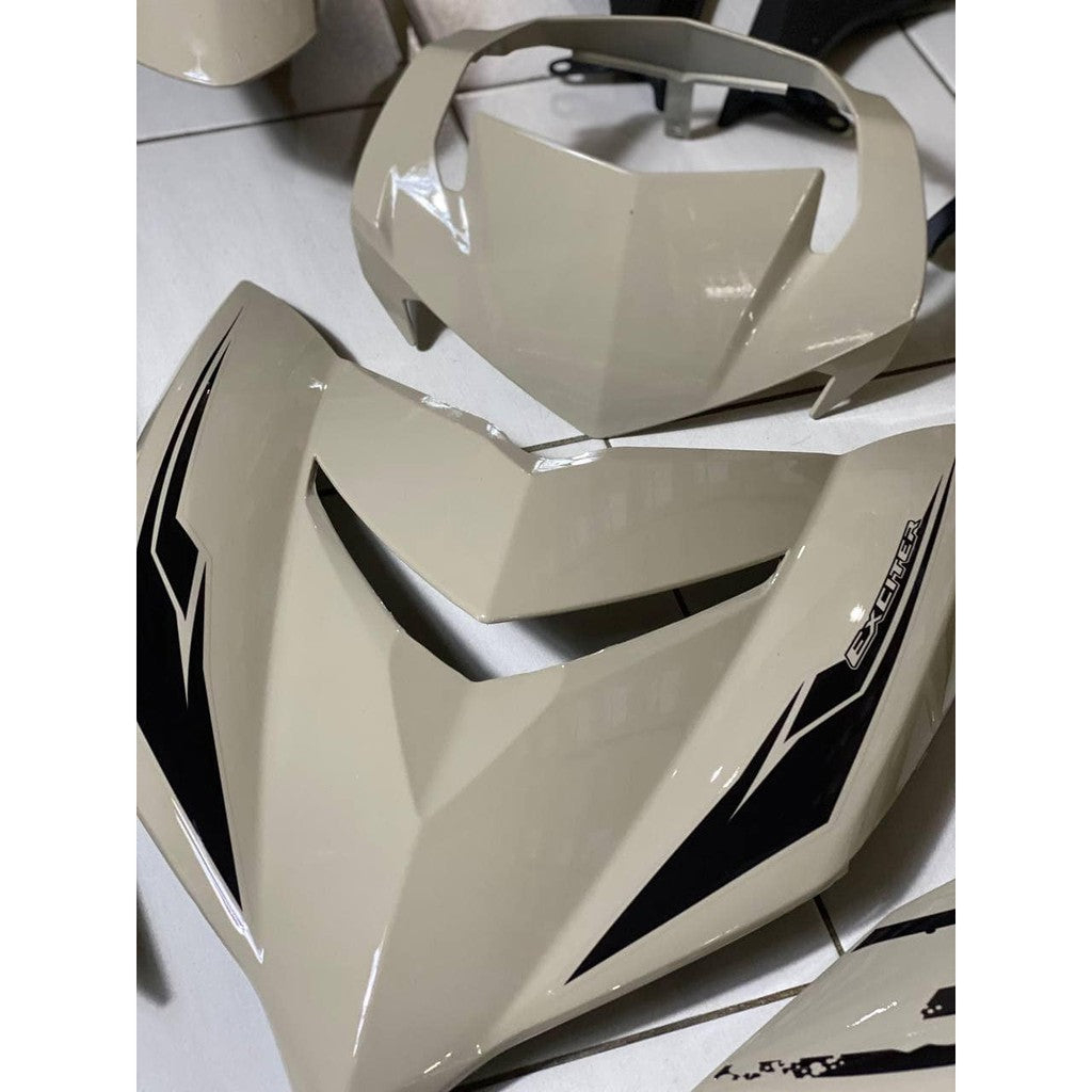 COVER SET Y15ZR V1 V2 MOCHA WHITE EXCITER THAI 2021 COVERSET PREMIUM EDITION BODYSET Y15ZR Y15 YSUKU NEW ORIGINAL VELOZI