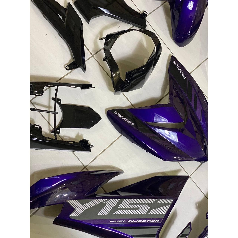 COVER SET Y15ZR V1 V2 PURPLE FULL FIRST EDITION COVERSET BODYSET Y15ZR Y15 YSUKU VELOZI SIAP TAMPAL