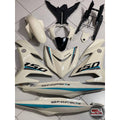 COVERSET Y15ZR V1 V2 SNIPER CREAMY WHITE BLACK 2021 Y15 YSUKU  V2 NEW ORIGINAL VELOZI SIAP TANAM S12
