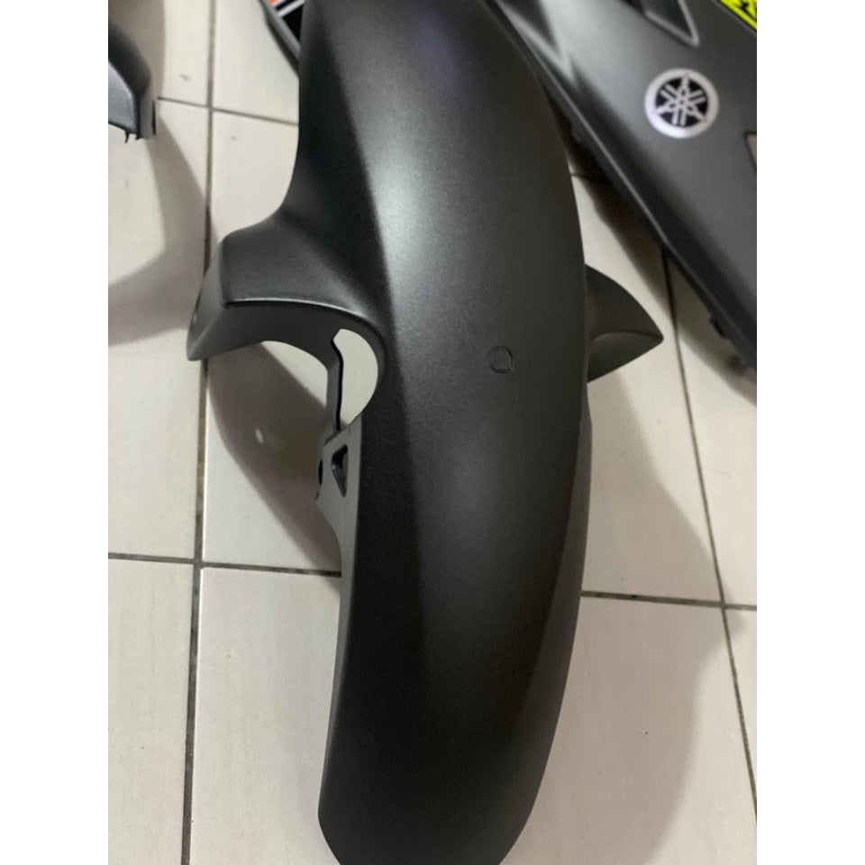 COVERSET Y15 Y15ZR V1 V2 GREY MATT 2019 STRIPE SIAP TAMPAL BODYSET YSUKU ORIGINAL HLY VELOZI / M SEKI WS5