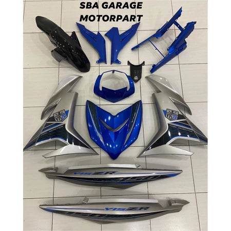 COVERSET BODYSET YAMAHA Y Y15 Y15ZR YSUKU V1 100% ORIGINAL HLY / EQUIPMENT MANUFACTRURER OEM SIAP TAMPAL STRIPE VELOZI