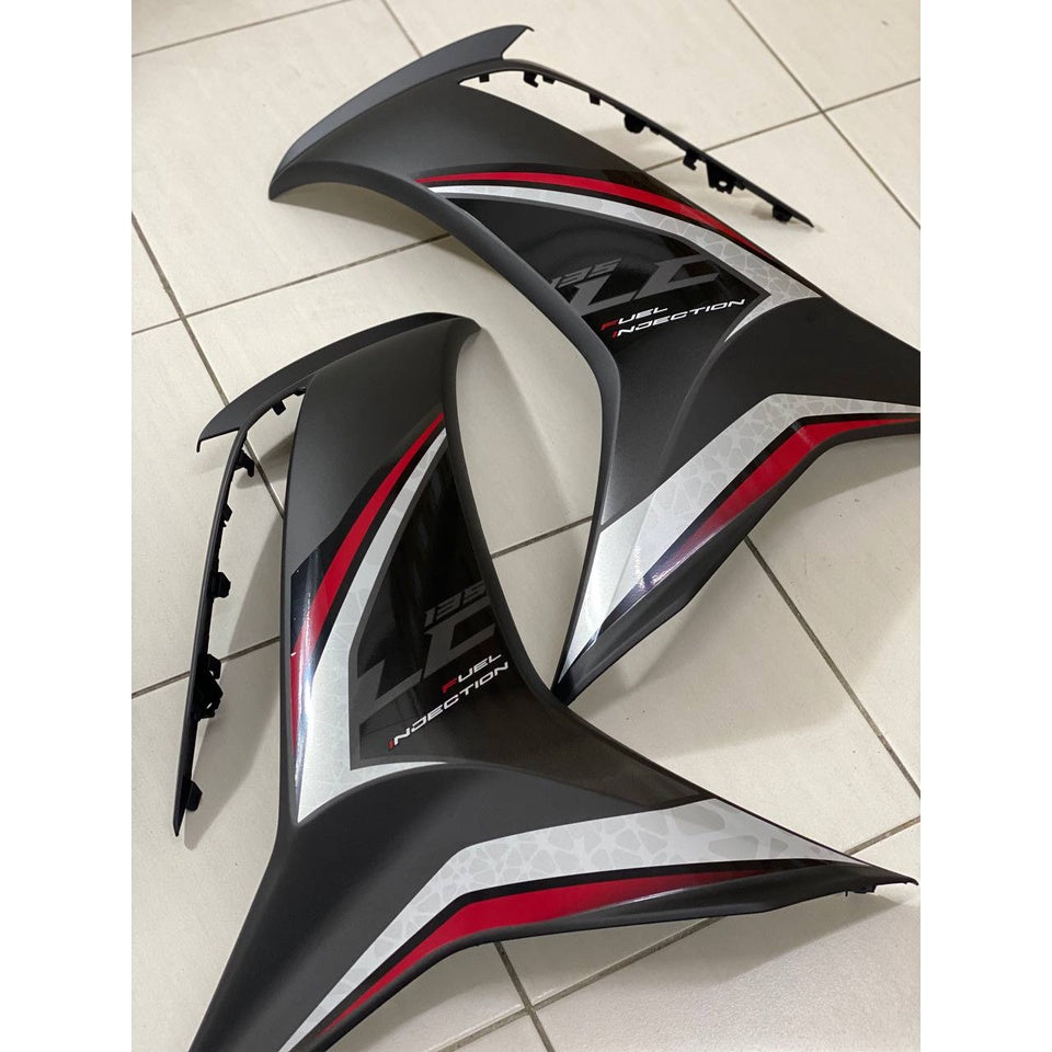 COVERSET BODYSET LC135 LC V8 FUEL INJECTION VRC1 RED BDK1 HLY HONG LEONG YAMAHA / VELOZI / M SEKI SIAP TAMPAL