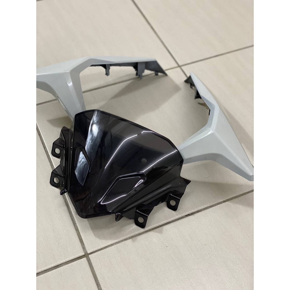 HONDA RSX RS-X 150 RSX150 COVERSET DOCTOR ALL WHITE 015 COLOR ORIGINAL STRIPE SIAP TAMPAL FIT DENGAN BODY